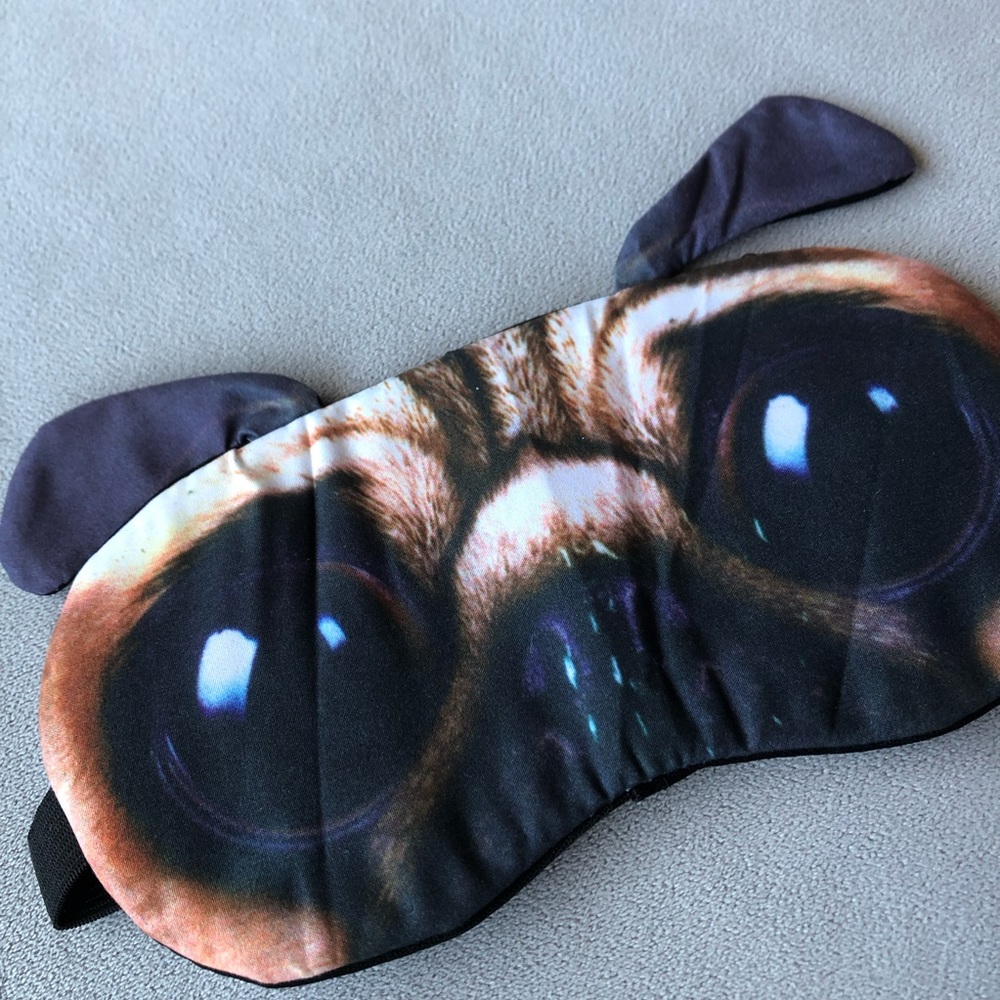 Pug Sleep Mask ~ Brand New!